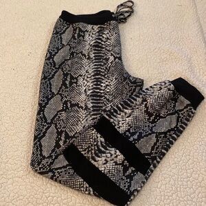 Vintage Havana “Snakeskin” Joggers